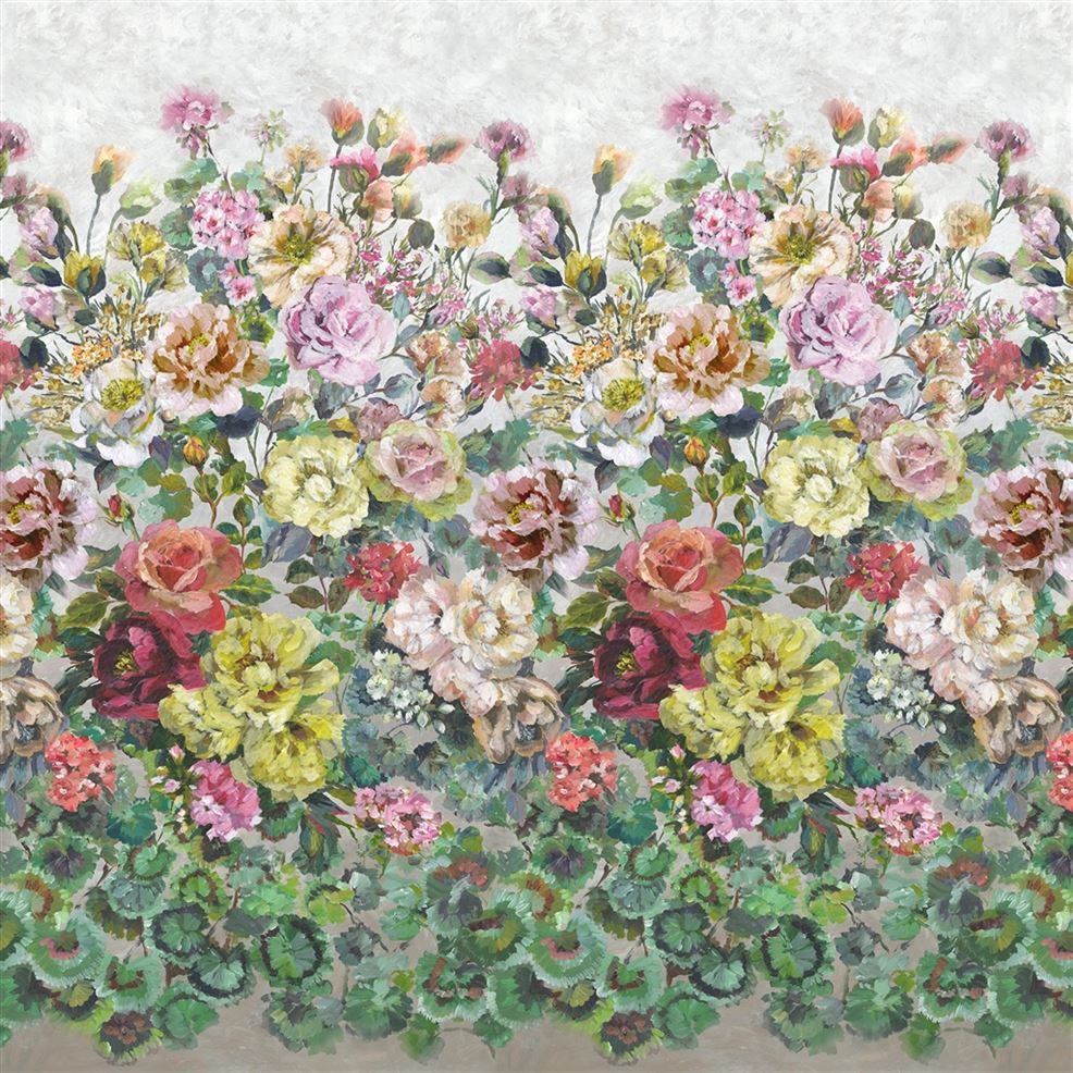 Grandiflora Rose Dusk | Tapete - Designers Guild