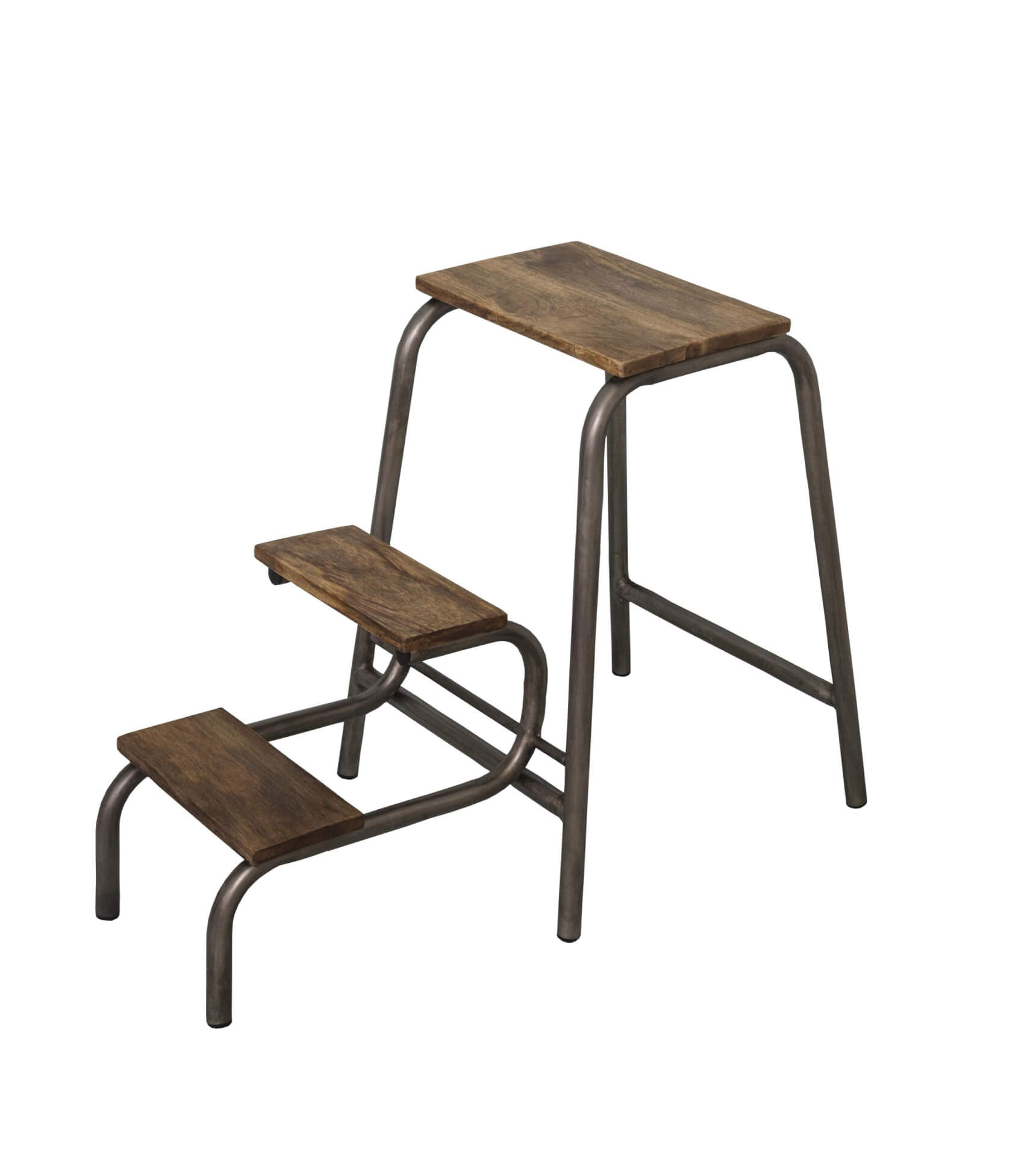 Klappbarer Hocker | braun - Antic Line