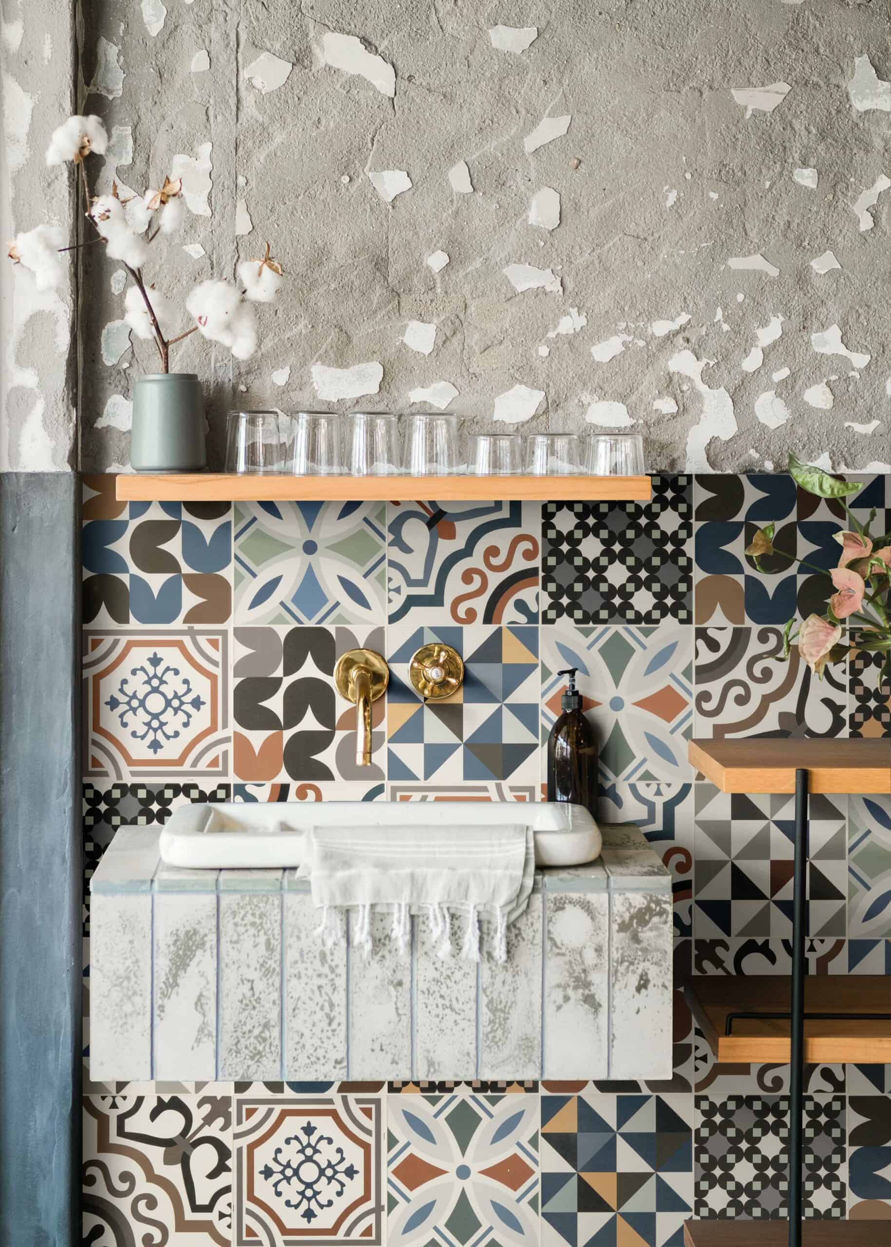 Cementina Vintage Multicolor | Patchwork Fliesen