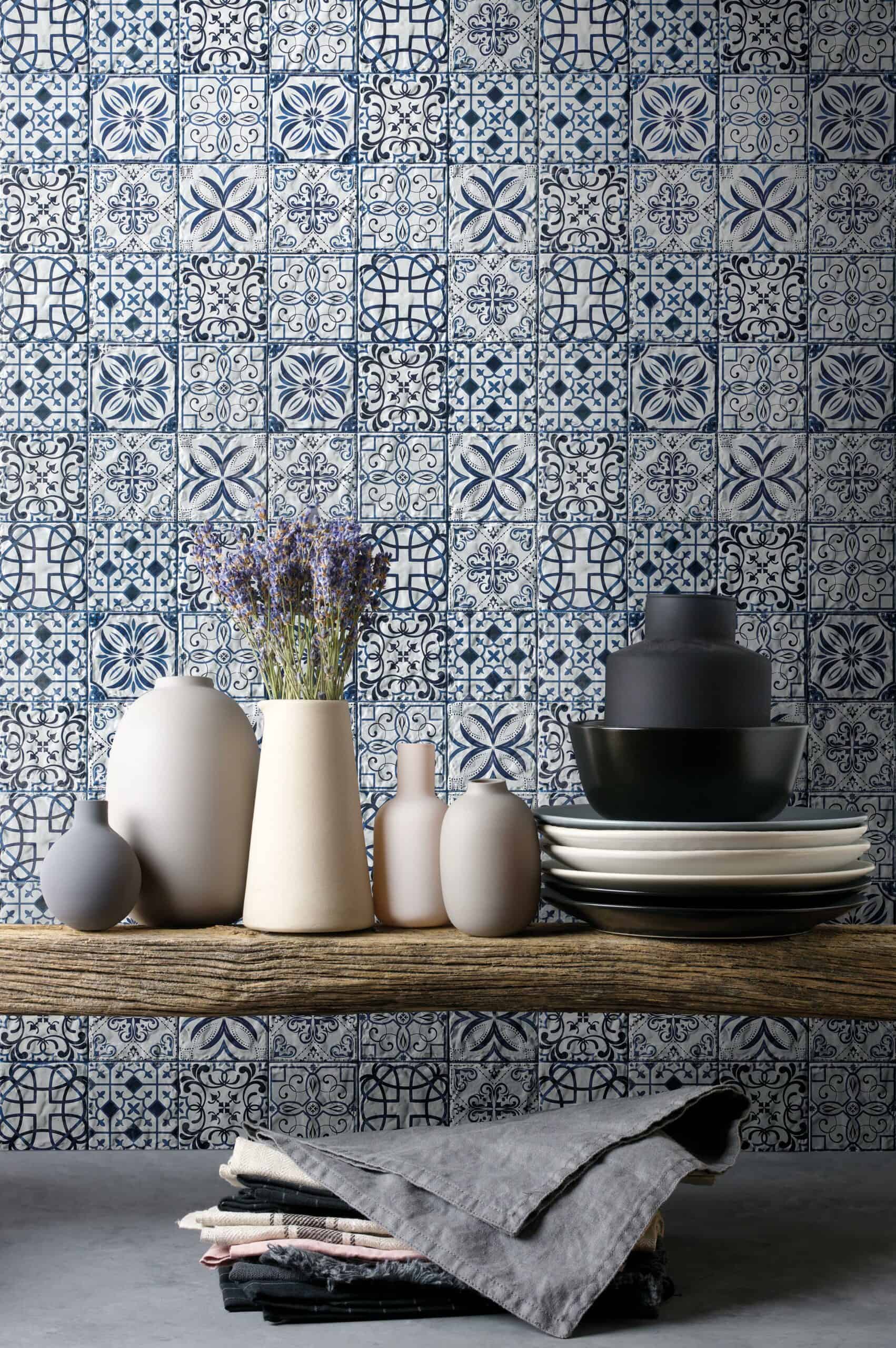 Cementina Retro Blue | Patchwork Fliesen