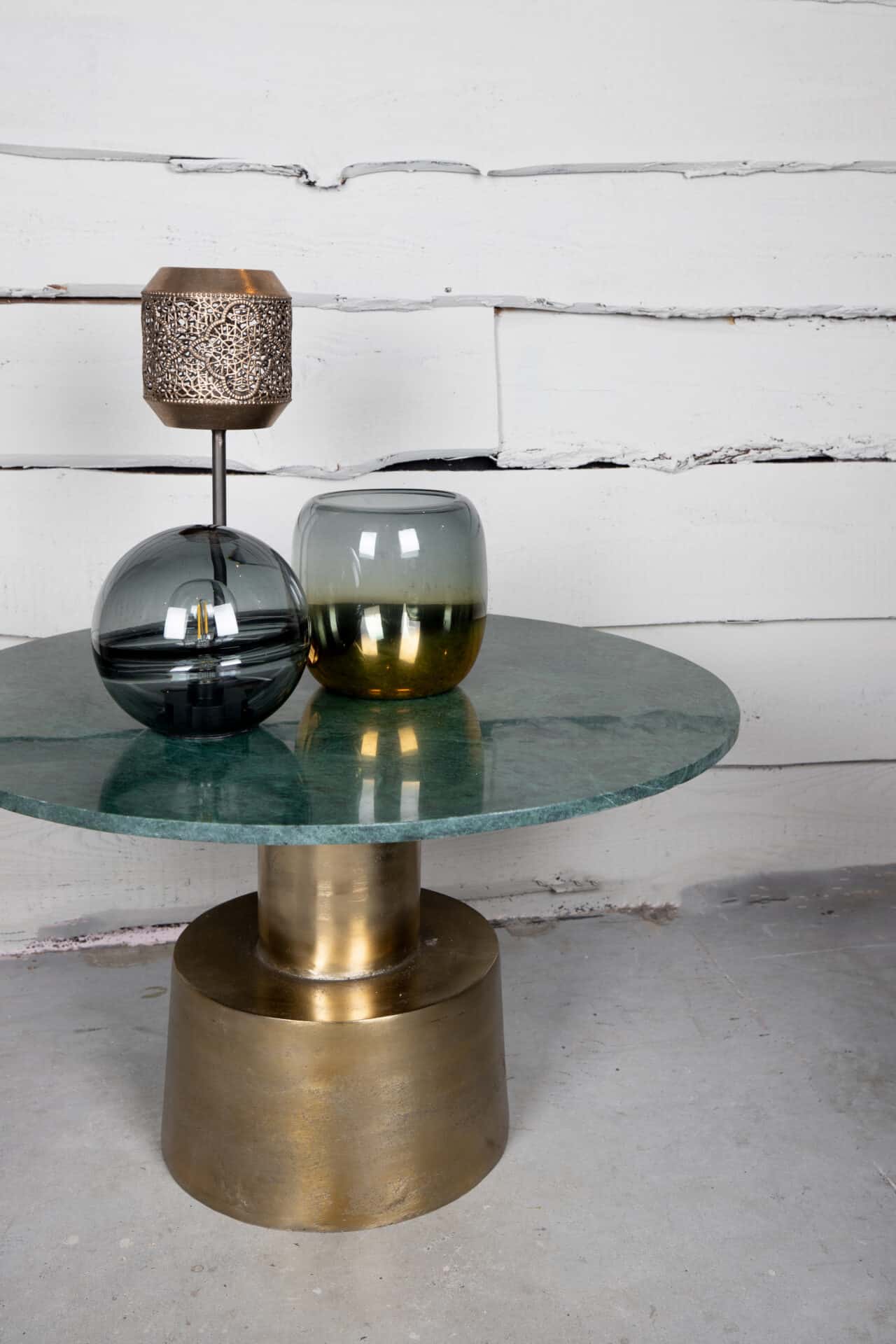 Windlicht Ilva aus Glas von PTMD