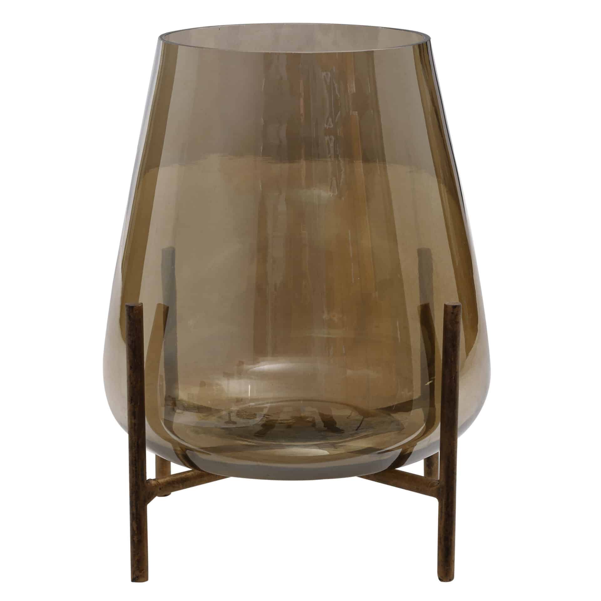 Windlicht Savin aus Glas von PTMD