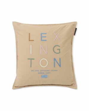 Love Differnt organic cotton twill pillow cover