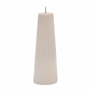 Cone Ridged Candle Flachs