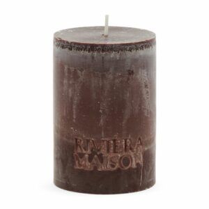 Pillar Candle Eco dark brown