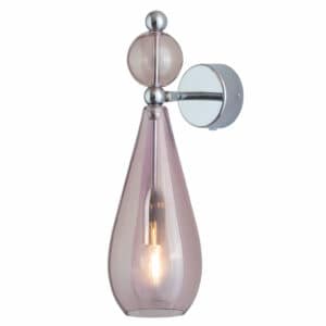 Wandlampe Smykke M mit silber von EBB & FLOW