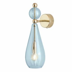 Wandlampe Smykke M | topaz blue