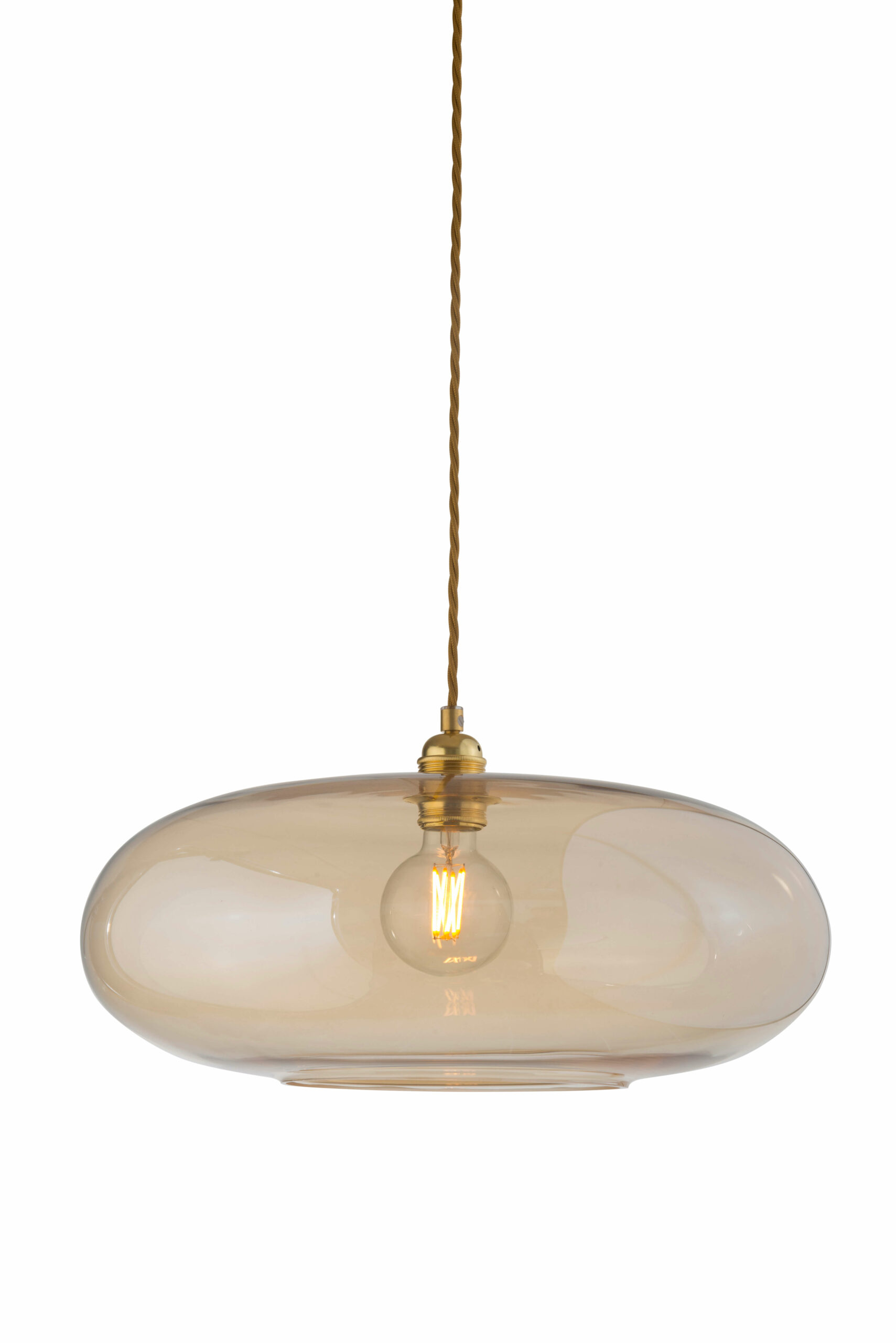 Horizon Pendant lamp XL Golden smoke