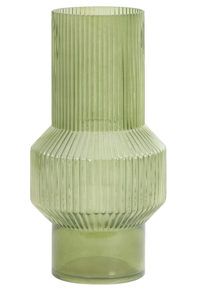 Glasvase LEILA grün