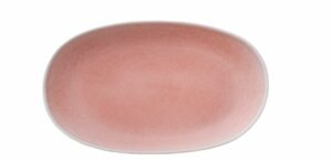Ovaler Servierteller Jazzy peach matte