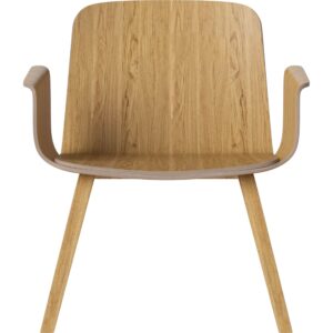 Palm Furnier Lounge Stuhl