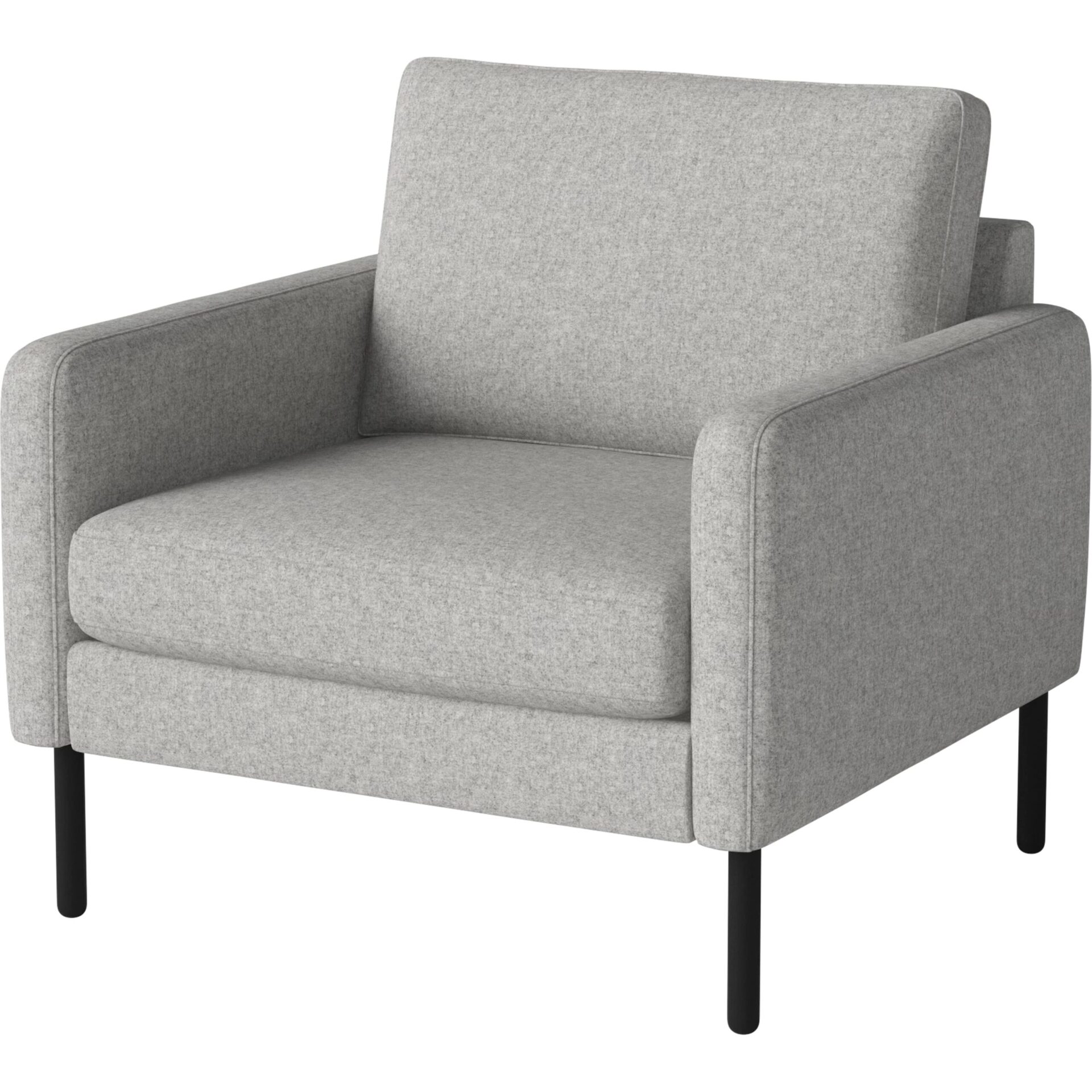 Freudenreich Interior Design | Sessel Scandinavia hellgrau melange