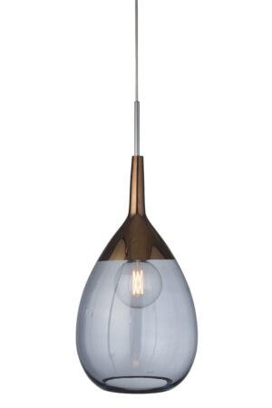 Freudenreich Interior Design | Pendelleuchte Lute XL deep blue copper