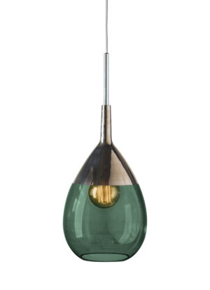 Freudenreich Interior Design | Pendelleuchte Lute M ivy green platinum