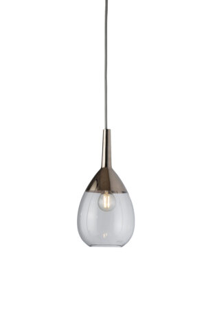 Freudenreich Interior Design | Pendelleuchte Lute S clear platinum