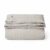 Gray/White Striped Lyocell/Cotton Duvet Cover