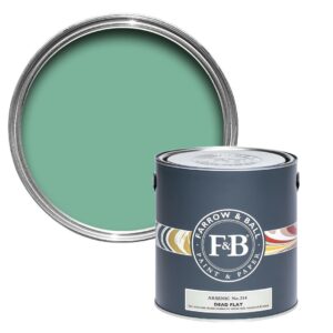 Freudenreich Interior Design | farrow&ball Dead Flat No.214 Arsenic 2,5L