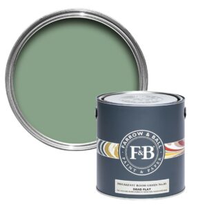 Freudenreich Interior Design | farrow&ball Dead Flat No.81 Breakfast Room Green 2,5L