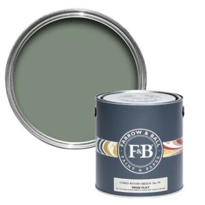 Freudenreich Interior Design | farrow&ball Dead Flat No.79 Card Room Green 2,5L