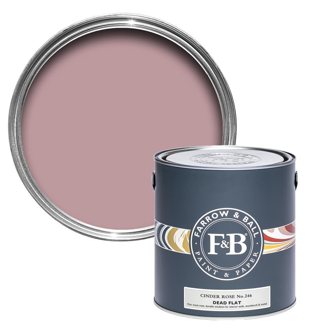 Freudenreich Interior Design | farrow&ball Dead Flat No.246 Cinder Rose 2,5L Freudenreich Interior Design | farrow&ball Dead Flat No.246 Cinder Rose 2,5L