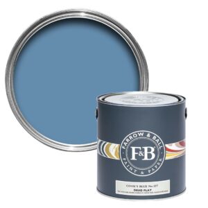 Freudenreich Interior Design | farrow&ball Dead Flat No.237 Cook's Blue 2,5L