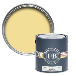 Freudenreich Interior Design | farrow&ball Dead Flat No.233 Dayroom Yellow 2,5L