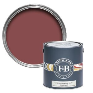 Freudenreich Interior Design | farrow&ball Dead Flat No.43 Eating Room Red 2,5L
