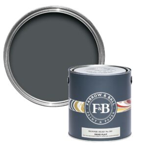 Freudenreich Interior Design | farrow&ball Dead Flat No.305 Hopper Head 2,5L