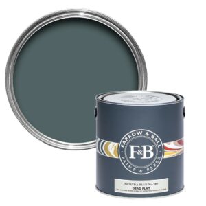 Freudenreich Interior Design | farrow&ball Dead Flat No.289 Inchyra Blue 2,5L