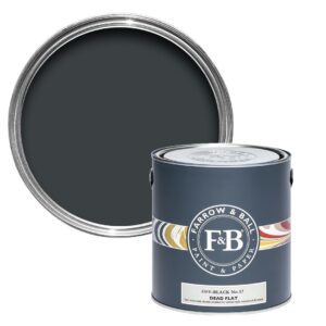 Freudenreich Interior Design | farrow&ball Dead Flat No.57 Off Black 2,5L