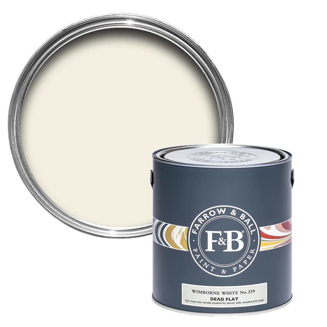 Freudenreich Interior Design | farrow&ball Dead Flat No.239 Wimborne White 2,5L Freudenreich Interior Design | farrow&ball Dead Flat No.239 Wimborne White 2,5L
