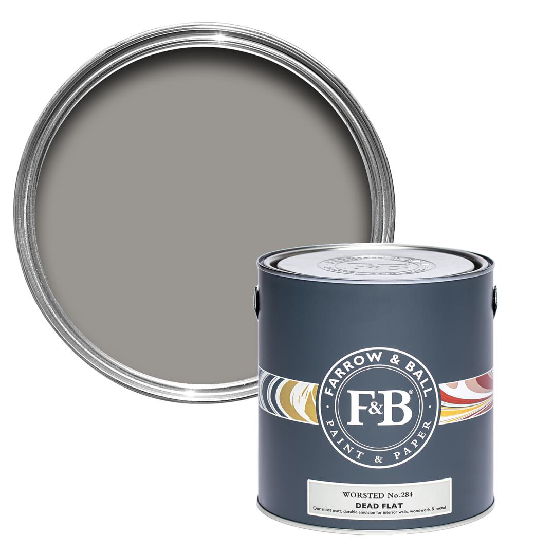 Freudenreich Interior Design | farrow&ball Dead Flat No.284 Worsted 2,5L Freudenreich Interior Design | farrow&ball Dead Flat No.284 Worsted 2,5L
