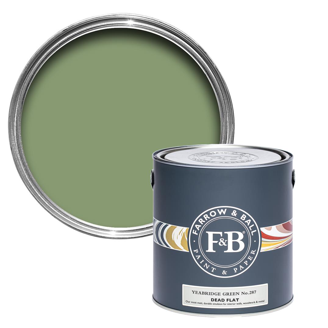 Freudenreich Interior Design | farrow&ball Dead Flat No.287 Yeabridge Green 2,5L Freudenreich Interior Design | farrow&ball Dead Flat No.287 Yeabridge Green 2,5L