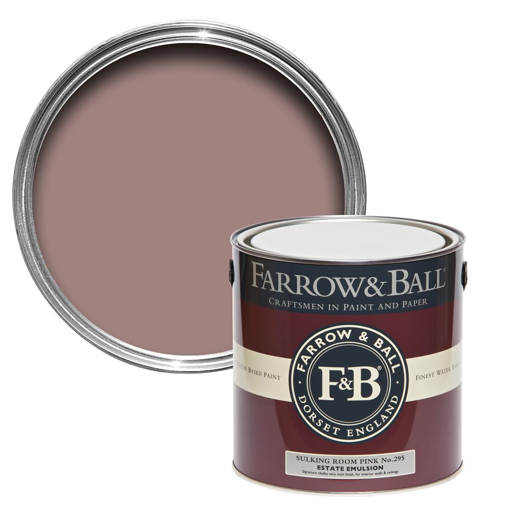 Freudenreich Interior Design | farrow&ball Estate Emulsion No.295 Sulking Room Pink 2,5L Freudenreich Interior Design | farrow&ball Estate Emulsion No.295 Sulking Room Pink 2,5L