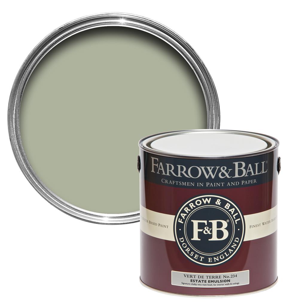 Freudenreich Interior Design | farrow&ball Estate Emulsion No.234 Vert De Terre 2,5L Freudenreich Interior Design | farrow&ball Estate Emulsion No.234 Vert De Terre 2,5L
