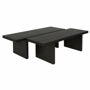 Freudenreich Interior Design | Couchtisch Set2 Colorado Twin Table schwarz