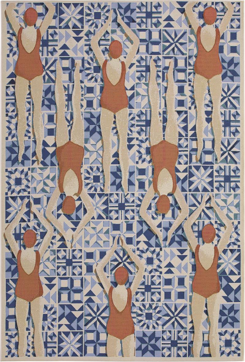 Freudenreich interior Design | Pop retrò style Design Rug Carol
