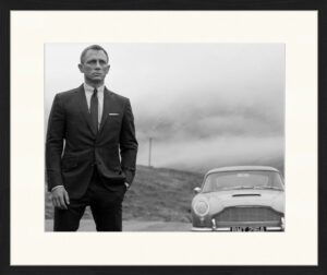 Freudenreich Interior Design | Digitaldruck Daniel Craig as James Bond