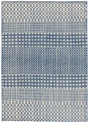 Freudenreich Interior Design | Teppich Switch blau