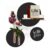 Magnet Kreidesticker schwarz 3er Set