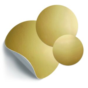 Freudenreich Interior Design | Magnet Kreidesticker gold 3er Set