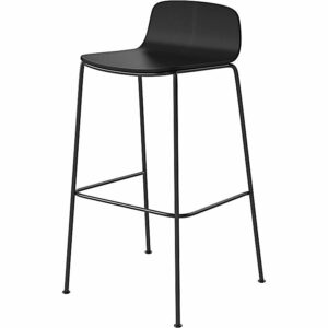 Freudenreich Interior Design | Barstuhl Palm in Eiche schwarz lackiert H 76 cm