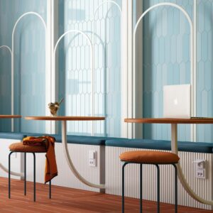 Freudenreich Interior Design | Fliesen Equipe Arrow Caribbean Blue