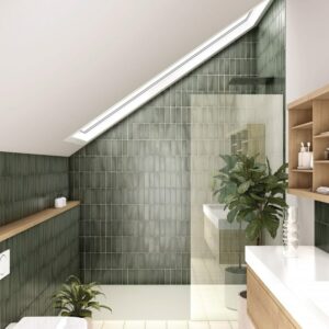Freudenreich Interior Design | Fliesen Equipe Magma Malachite