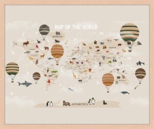 Freudenreich Interior Design | Map of the World