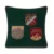 Bestickter Kissenbezug Badges Wollmix