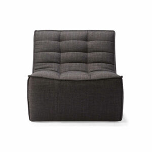 Freudenreich Interior Design | 1-Sitzer N701 Sofa dunkelgrau