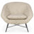 Loungestuhl Barrow off white