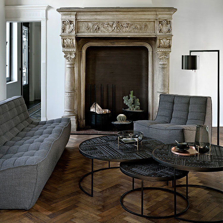 Freudenreich Interior Design | 1-Sitzer N701 Sofa dunkelgrau Freudenreich Interior Design | 1-Sitzer N701 Sofa dunkelgrau