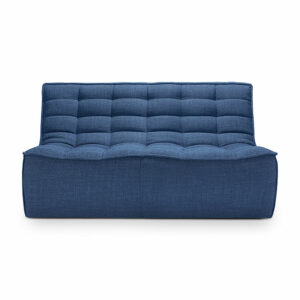 Freudenreich Interior Design | 2-Sitzer Sofa N701 blau